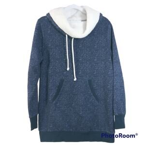 Pajamagram Solstice Shearling Rollneck Pajama Sweatshirt  M